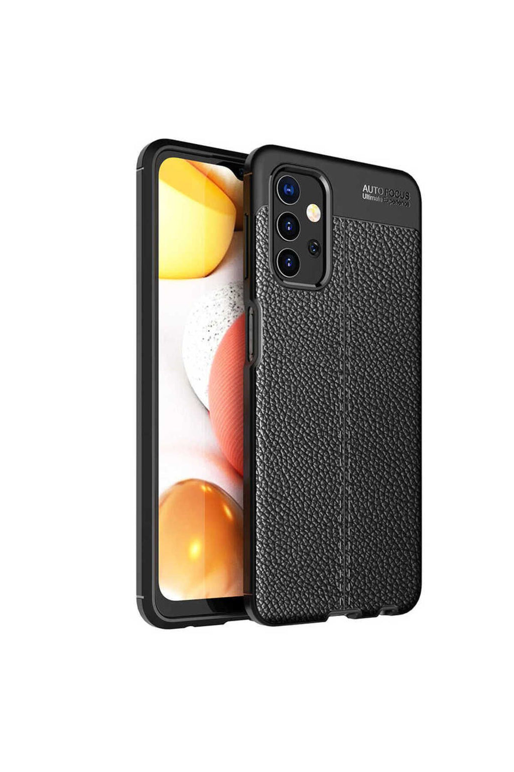 Galaxy A13 4G Kılıf Zore Niss Silikon Kapak - Siyah