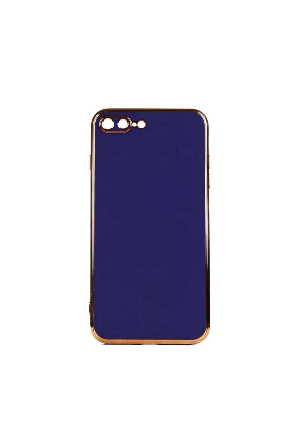 iPhone 8 Plus Kılıf Zore Bark Kapak - Lacivert