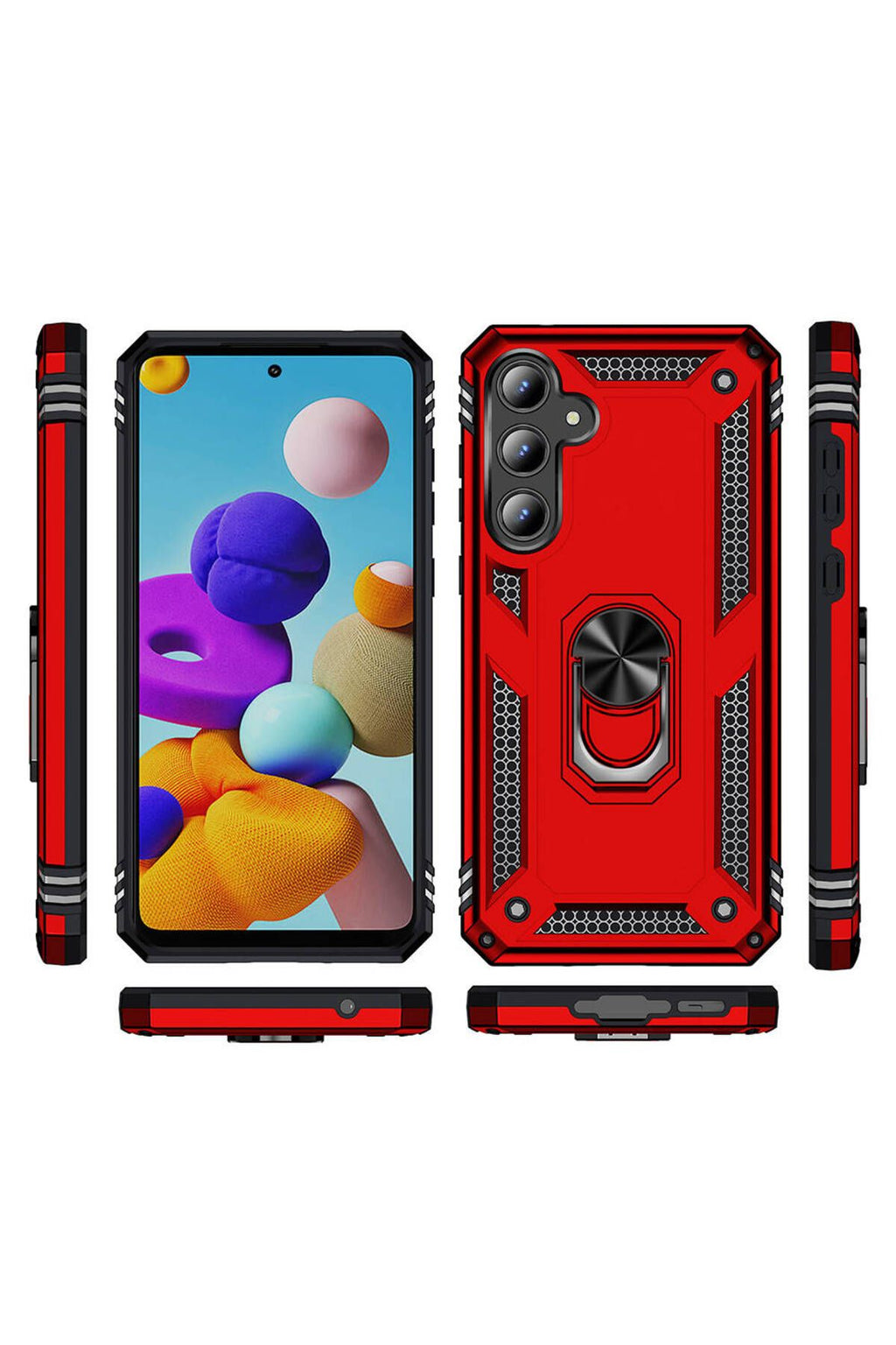 Galaxy A35 Kılıf Zore Vega Kapak - Mavi