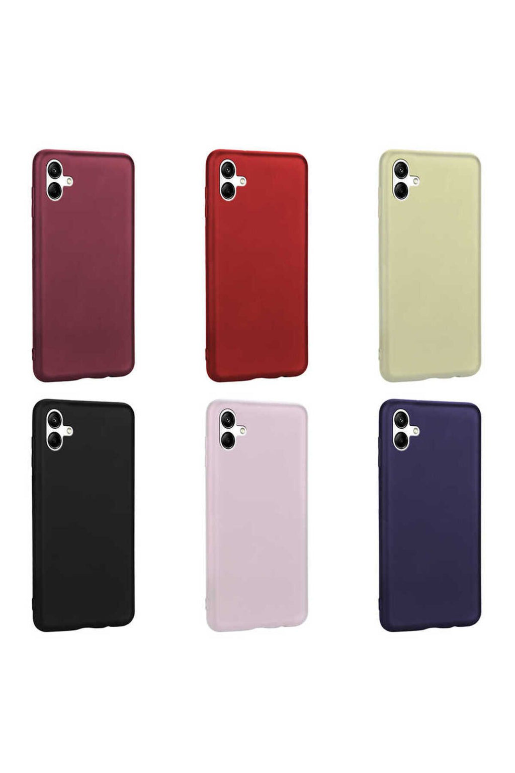 Galaxy A04 Kılıf Zore Premier Silikon Kapak - Gold