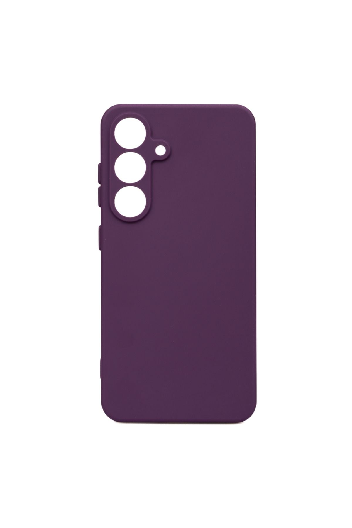 Galaxy S25 Kılıf Zore Biye Silikon - Mor