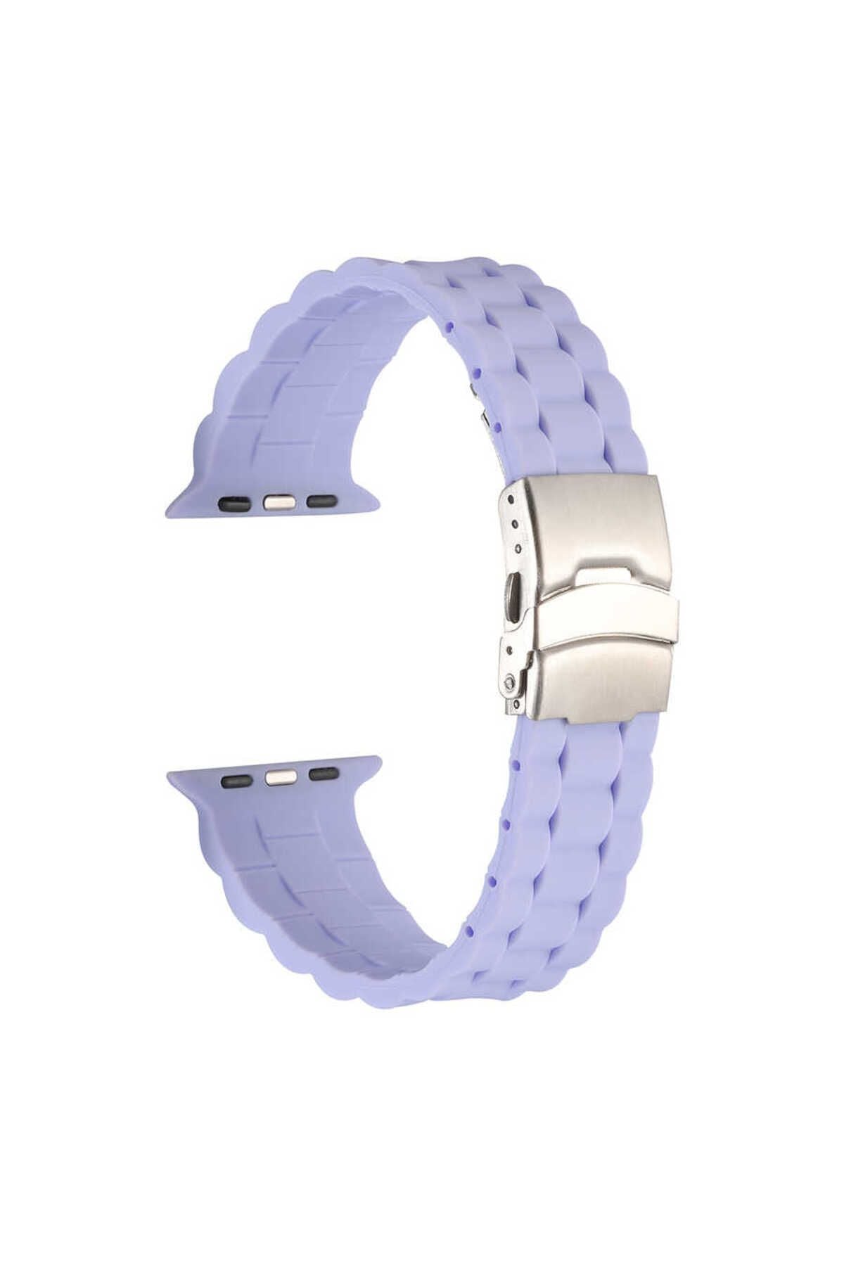 Watch Ultra 49mm Kordon KRD-72 Uyumlu Strap Kayış CLO- Siyah
