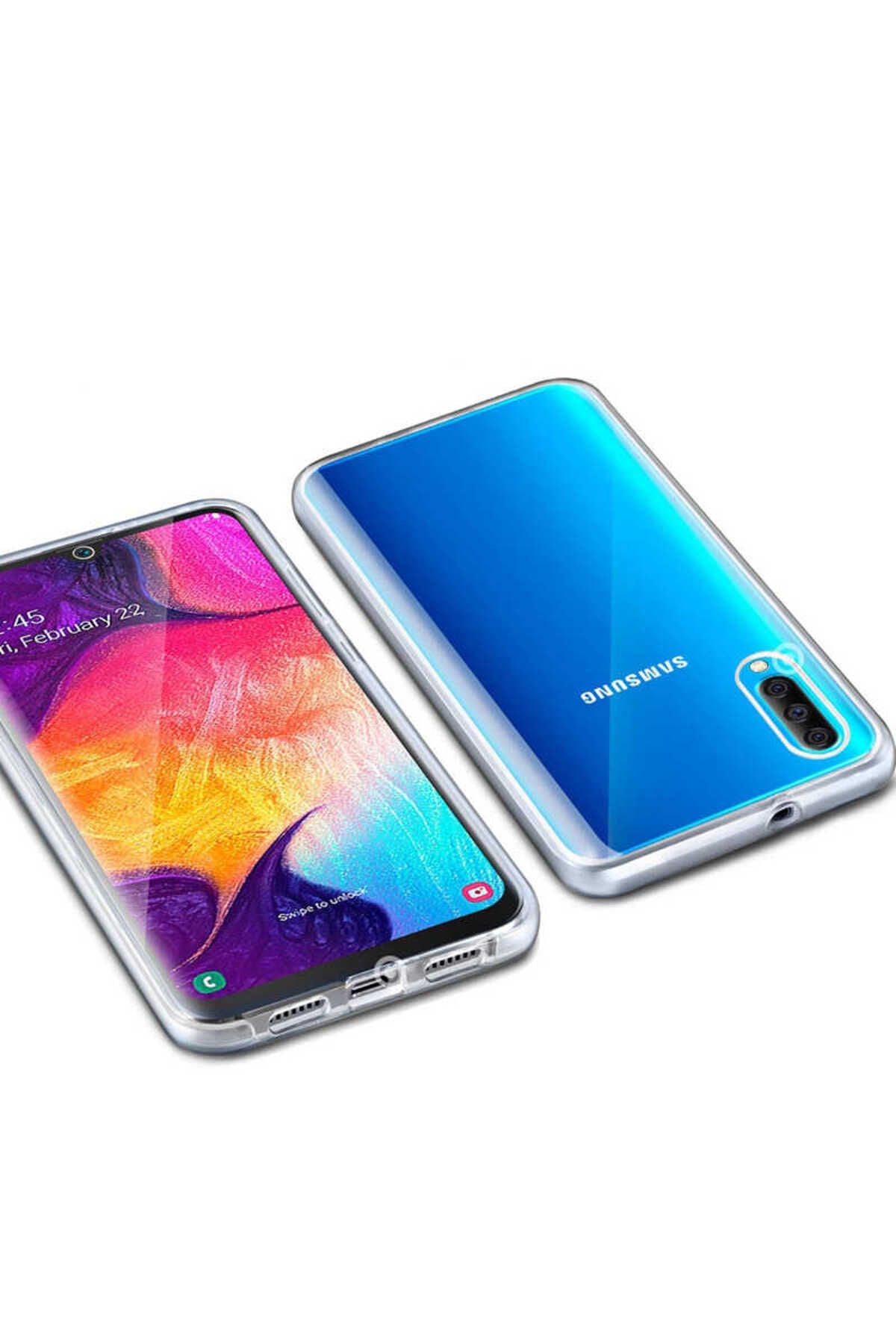Galaxy A70 Uyumlu Zore Enjoy Kapak-Renksiz