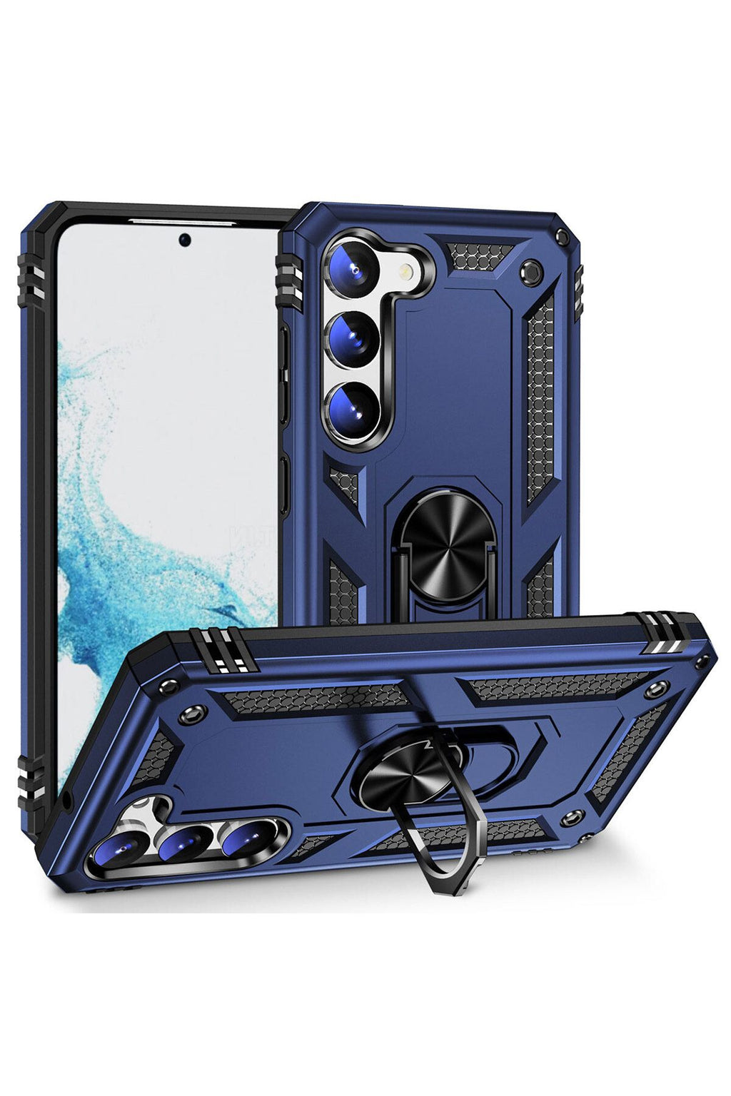 Galaxy S23 Uyumlu Zore Vega Kılıf-Mavi