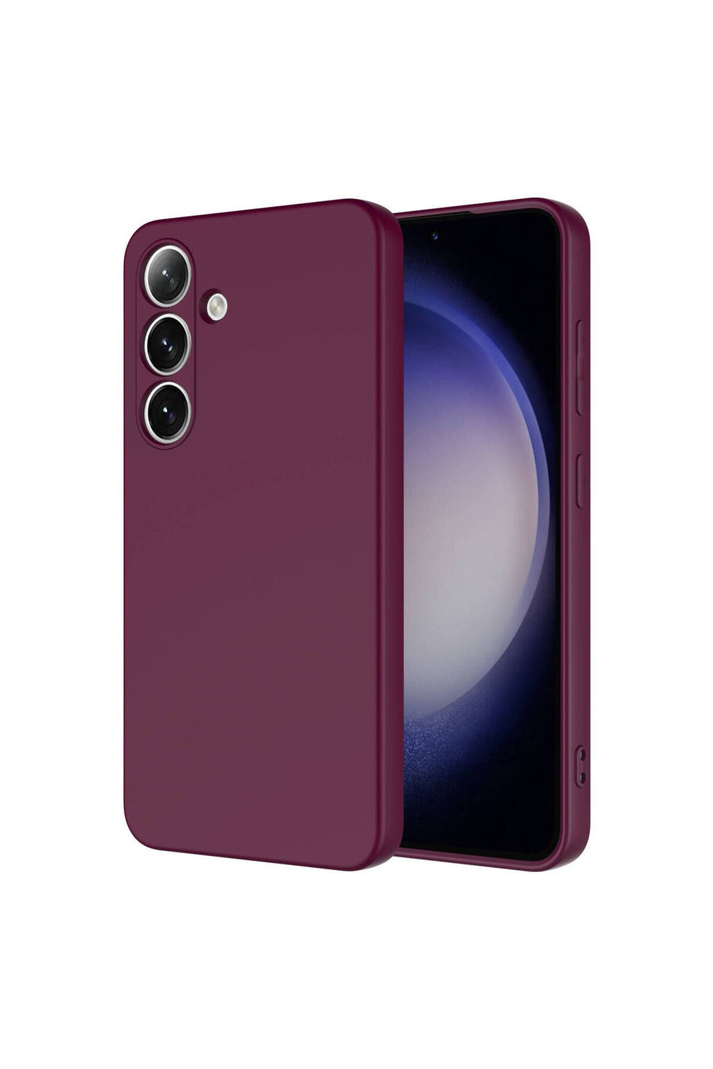 Galaxy S23 FE Kılıf Zore Mara Lansman Kapak - Koyu Mor