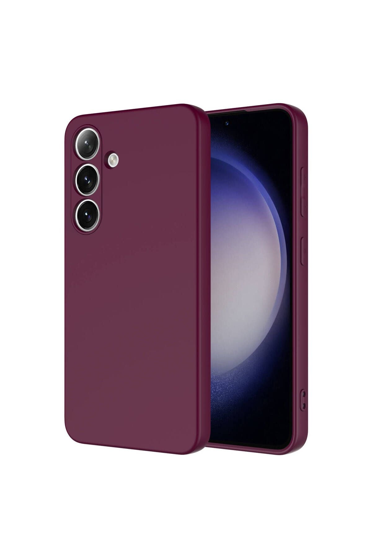 Galaxy S23 FE Kılıf Zore Mara Lansman Kapak - Koyu Mor