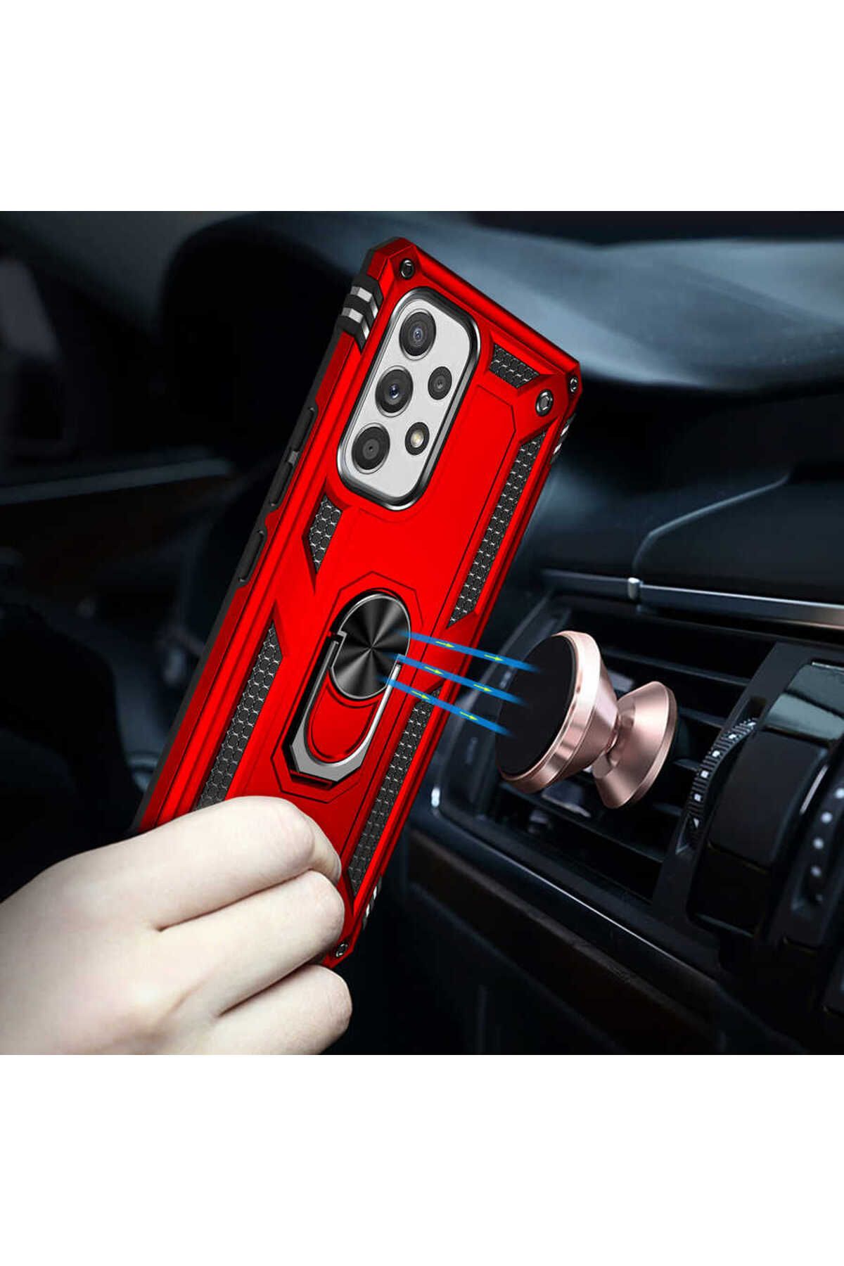 Galaxy A53 5G Kılıf Zore Vega Kapak - Gold