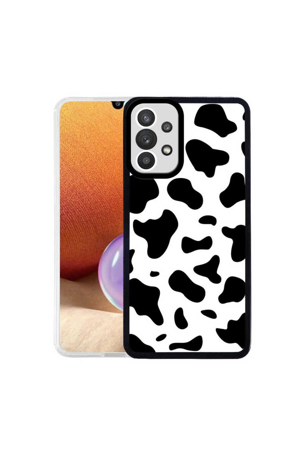 Galaxy A32 4G Kılıf Zore M-Fit Desenli Kapak - Butterfly No3