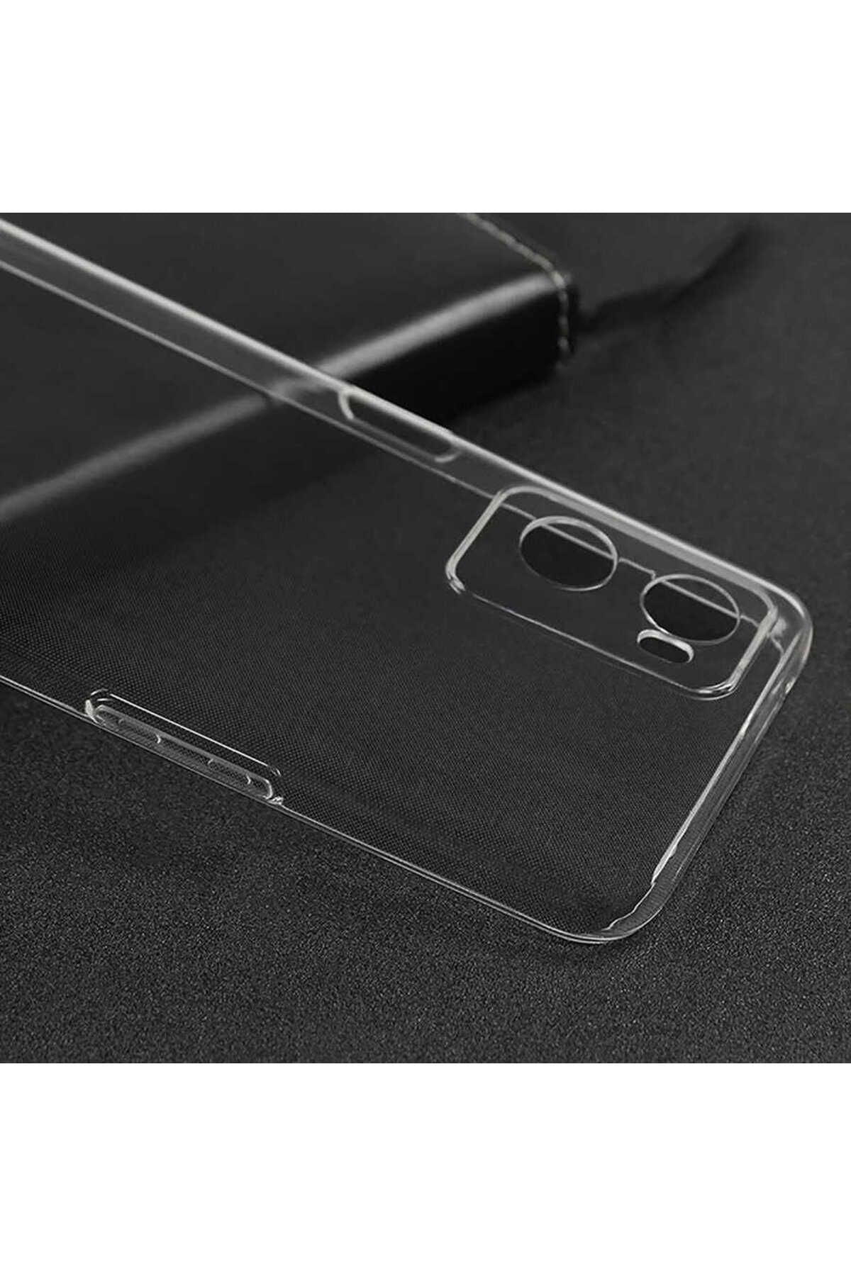 A96 4G Kılıf Zore Süper Silikon Kapak - Renksiz