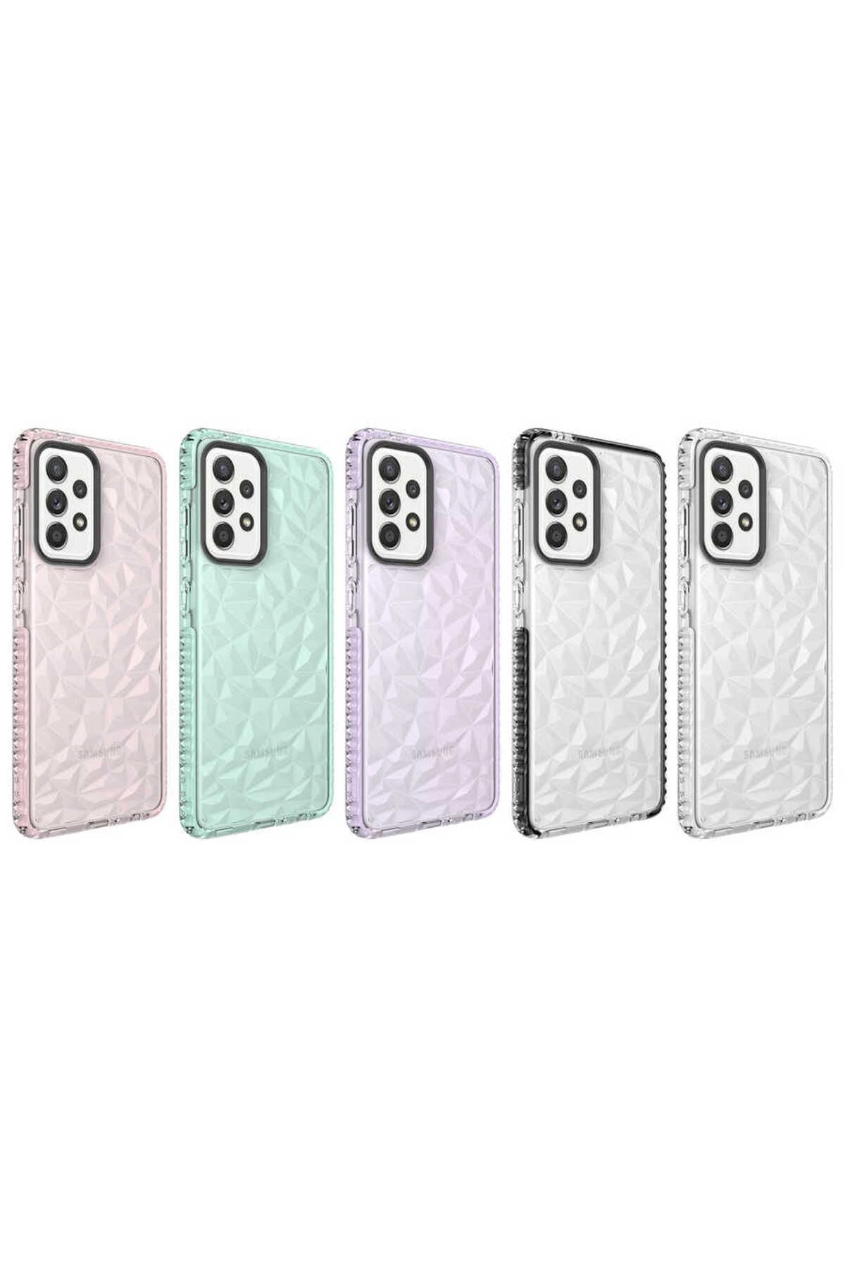 Galaxy A52 Kılıf Zore Buzz Kapak - Mor