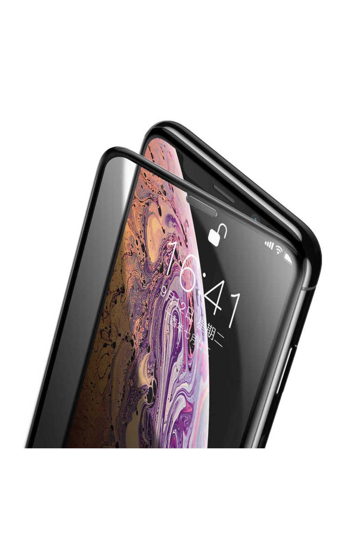 iPhone 15 Pro Uyumlu Zore Anti-Dust Privacy Temperli Ekran Koruyucu