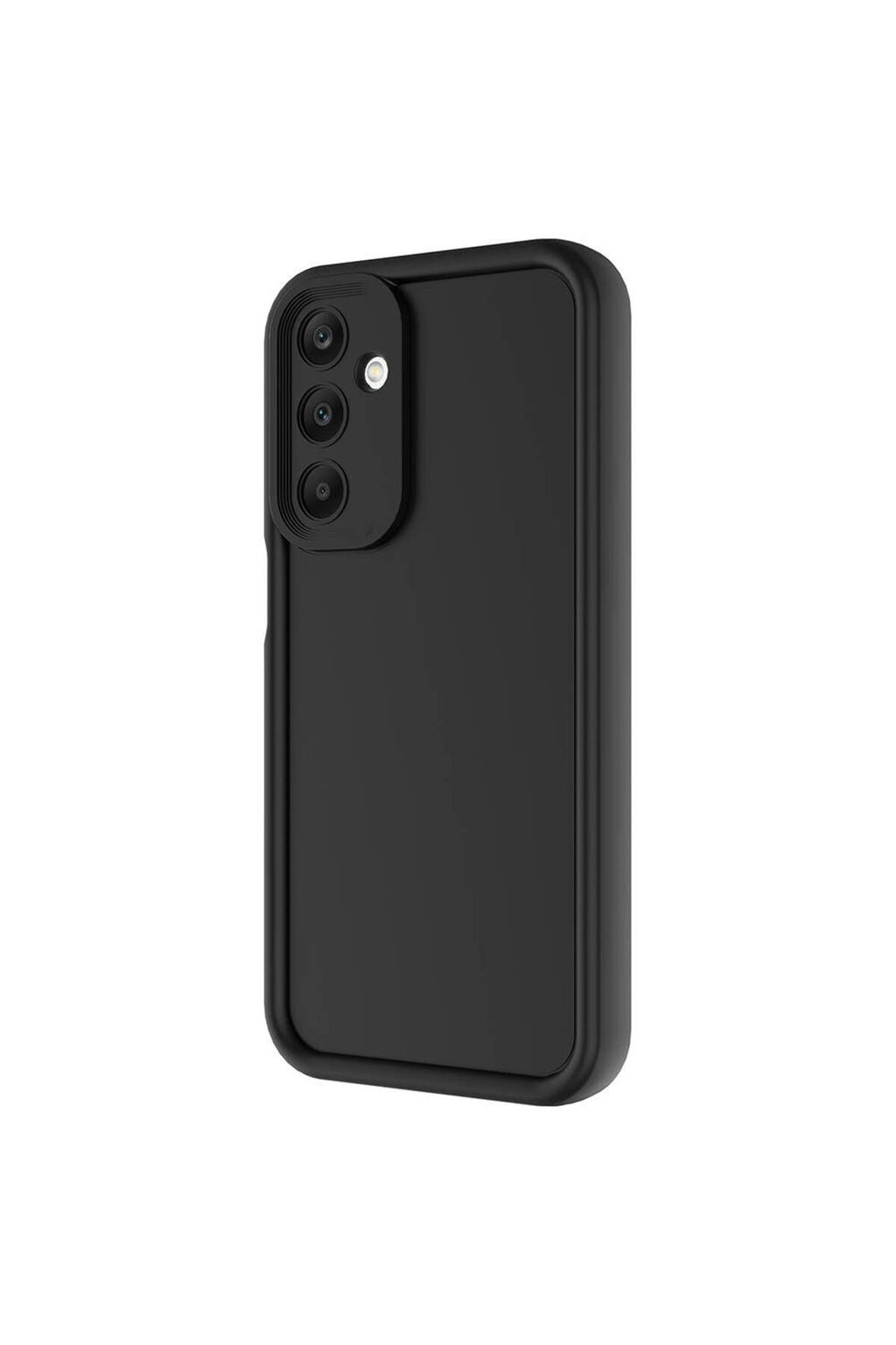 Galaxy A15 Kılıf Kamera Korumalı Zore Ananas Kapak - Siyah