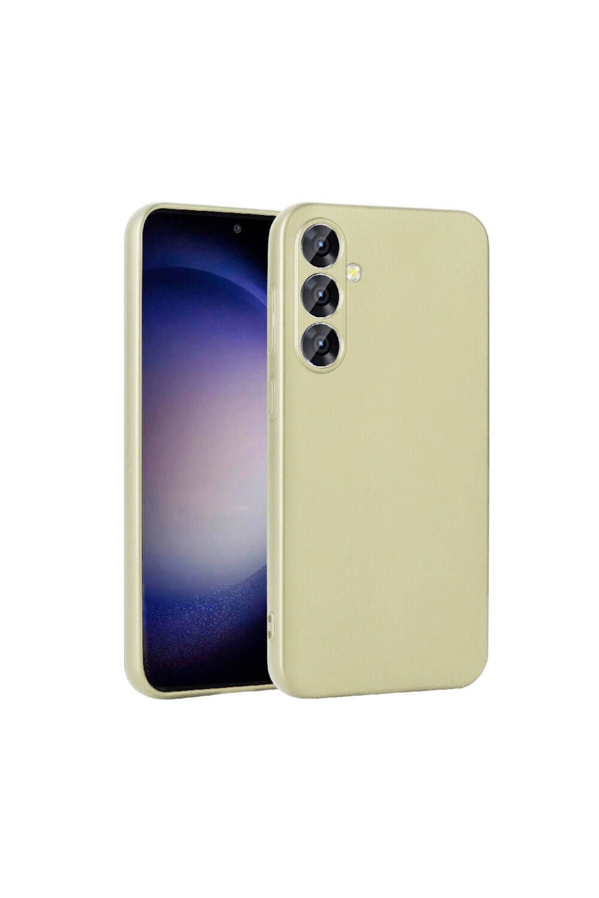 Galaxy S24 Uyumlu Zore Premier Silikon Kılıf-Mürdüm