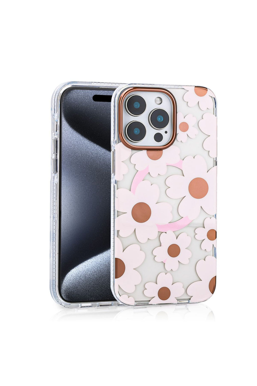 iPhone 15 Pro Max Uyumlu Kılıf Magsafe Şarj Özellikli Zore Papat Kapak-Turuncu