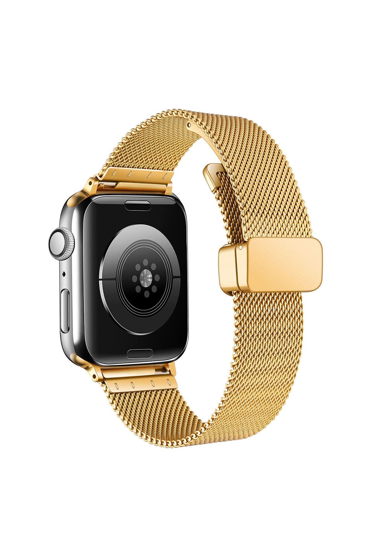 Watch Ultra 49mm Uyumlu KRD-85 Metal Zore Kordon-Rose Gold