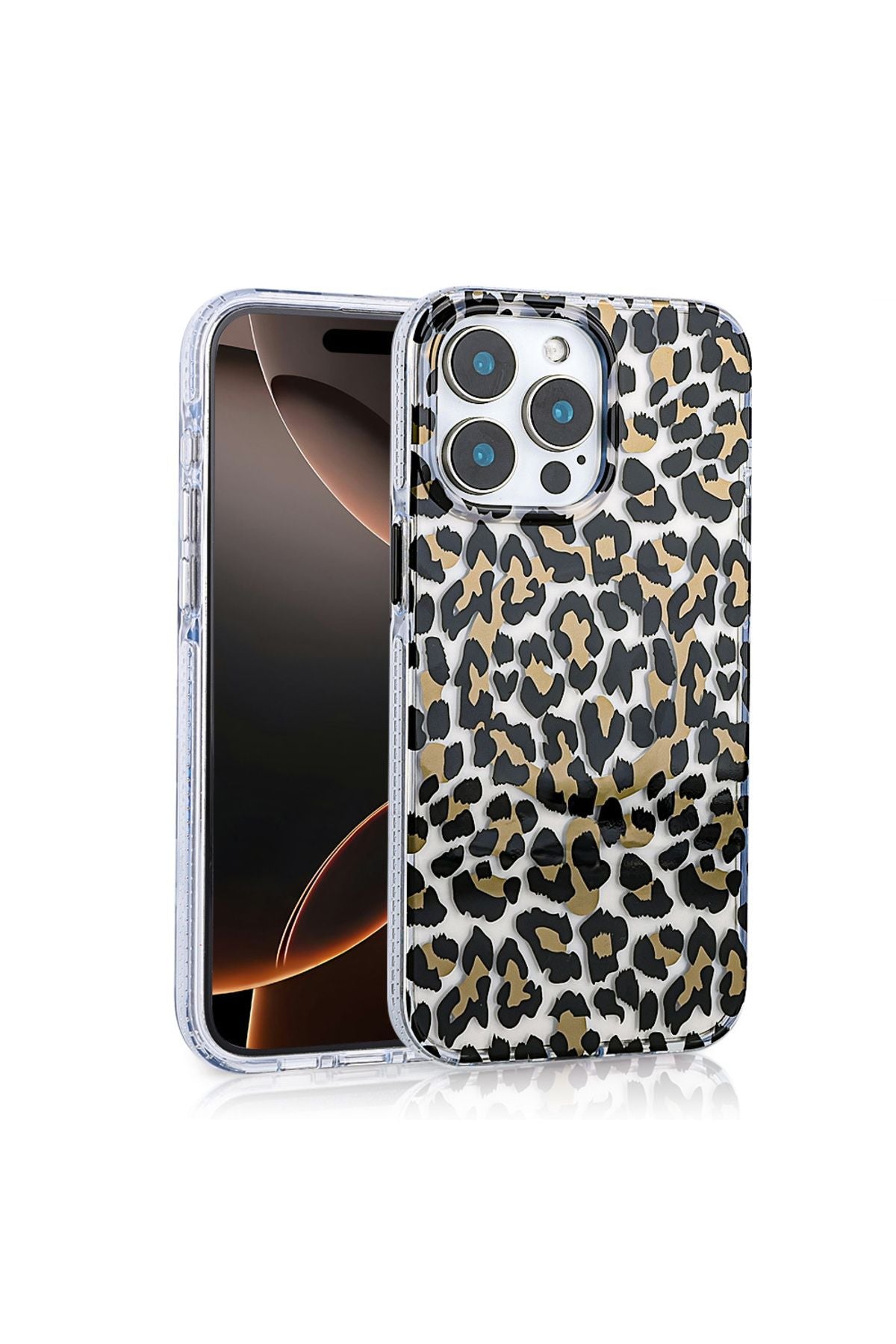 iPhone 16 Pro Max Uyumlu Kılıf Magsafe Şarj Özellikli Zore Jago Kapak-Beyaz