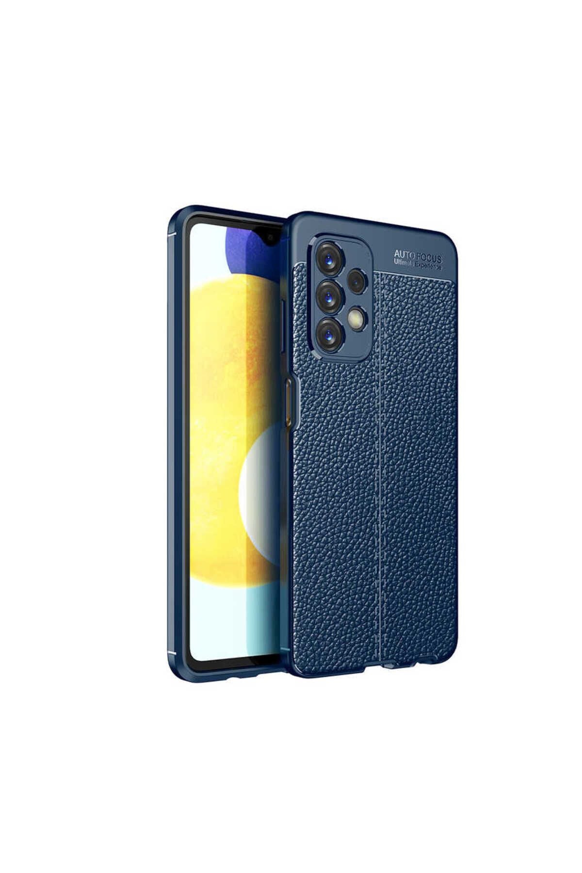 Galaxy A23 Kılıf Zore Niss Silikon Kapak - Lacivert