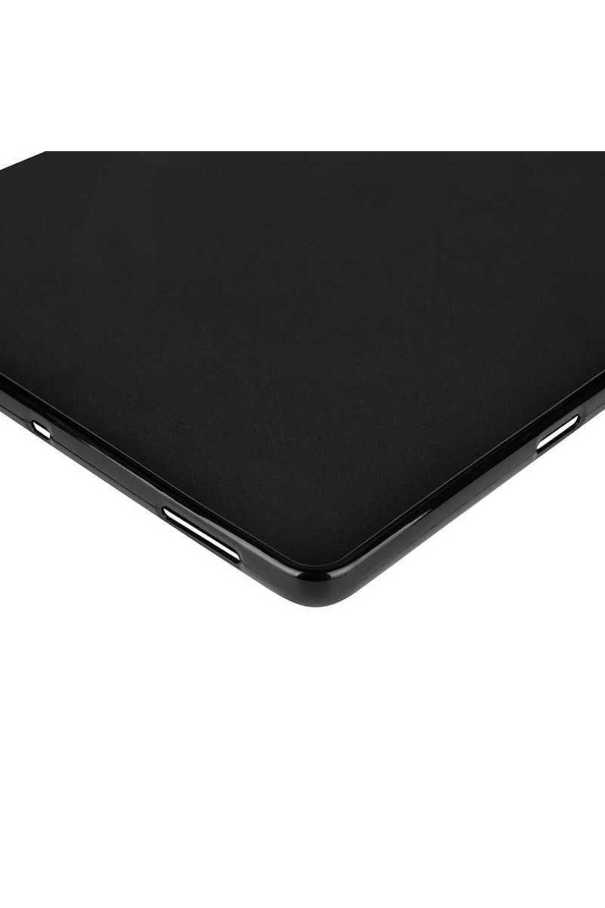 Galaxy Tab S7 FE LTE (T737-T736-T733-T730) Kılıf  Uyumlu Zore Tablet Süper Silikon Kapak-Renksiz