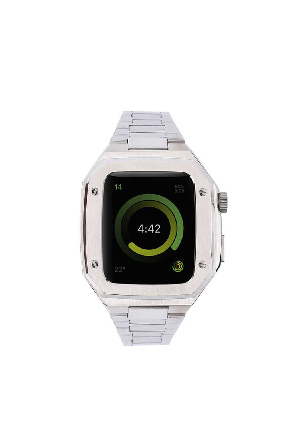 Watch 7 45mm Uyumlu KRD-64 Metal Zore Kordon-Siyah