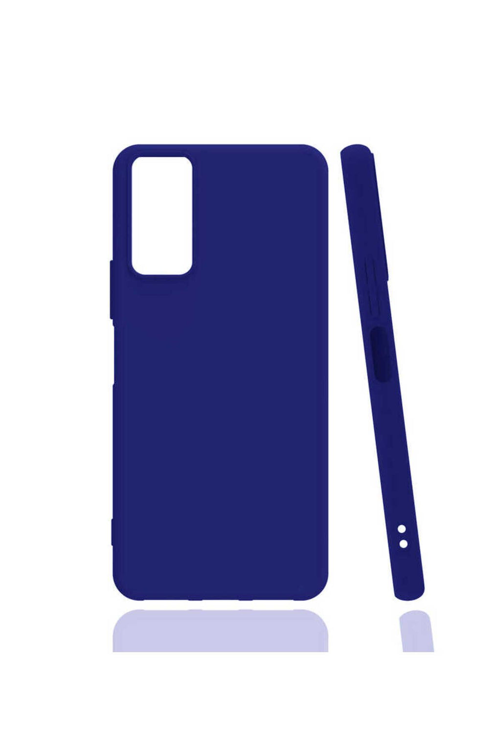 Galaxy A03S Kılıf Zore Biye Silikon - Mavi