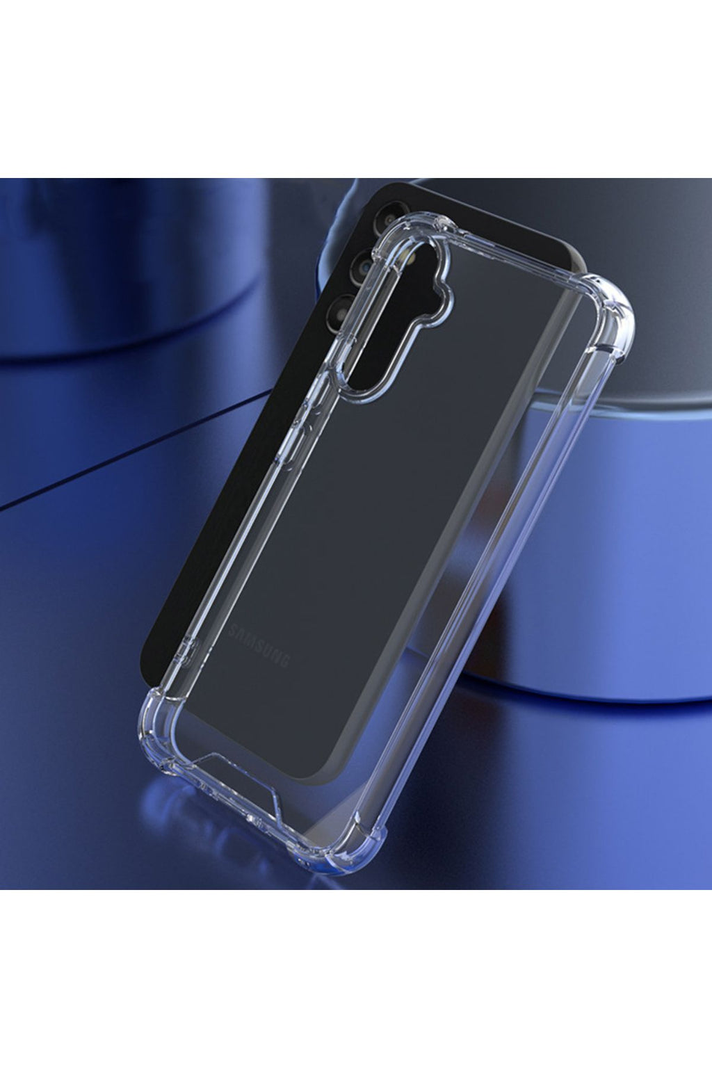 Galaxy A14 Kılıf WNX Nitro Anti Shock Silikon - Renksiz