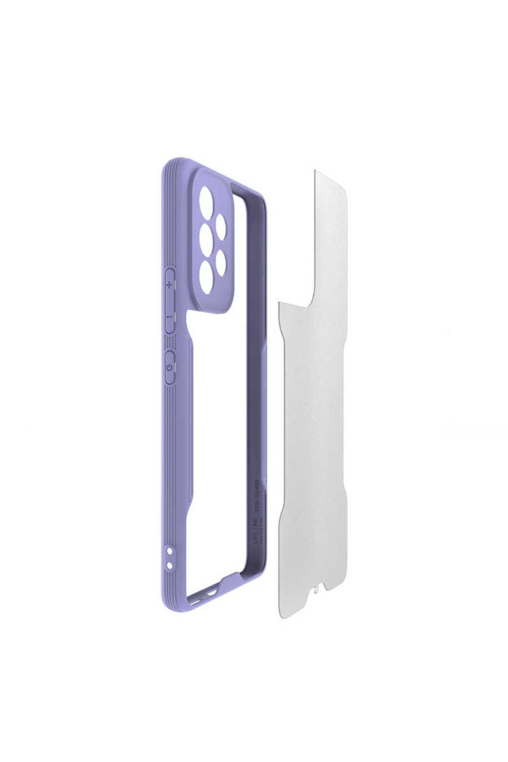 Galaxy A33 5G Kılıf Zore Parfe Kapak - Lila