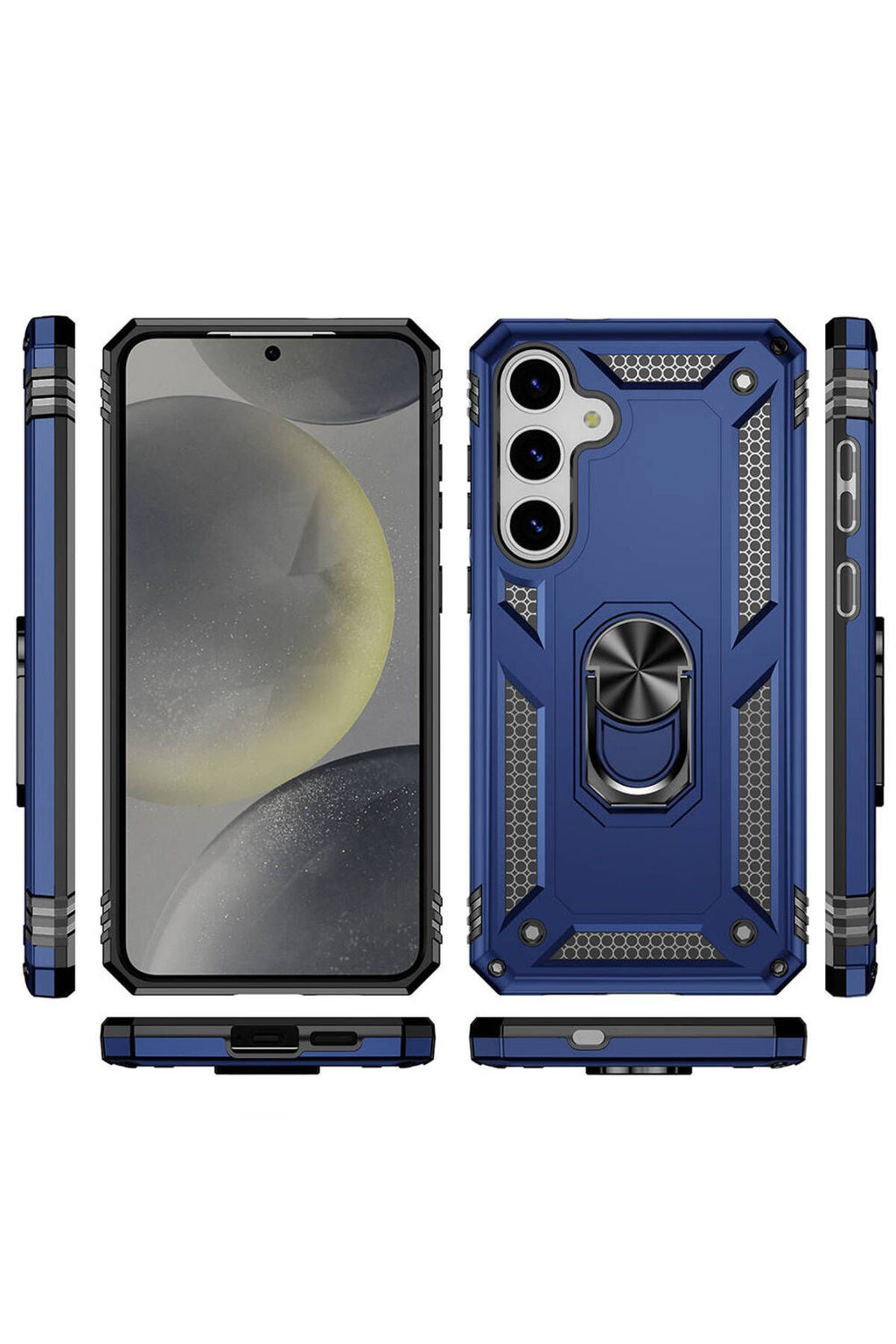 Galaxy S24 Kılıf Zore Vega Kapak - Mavi