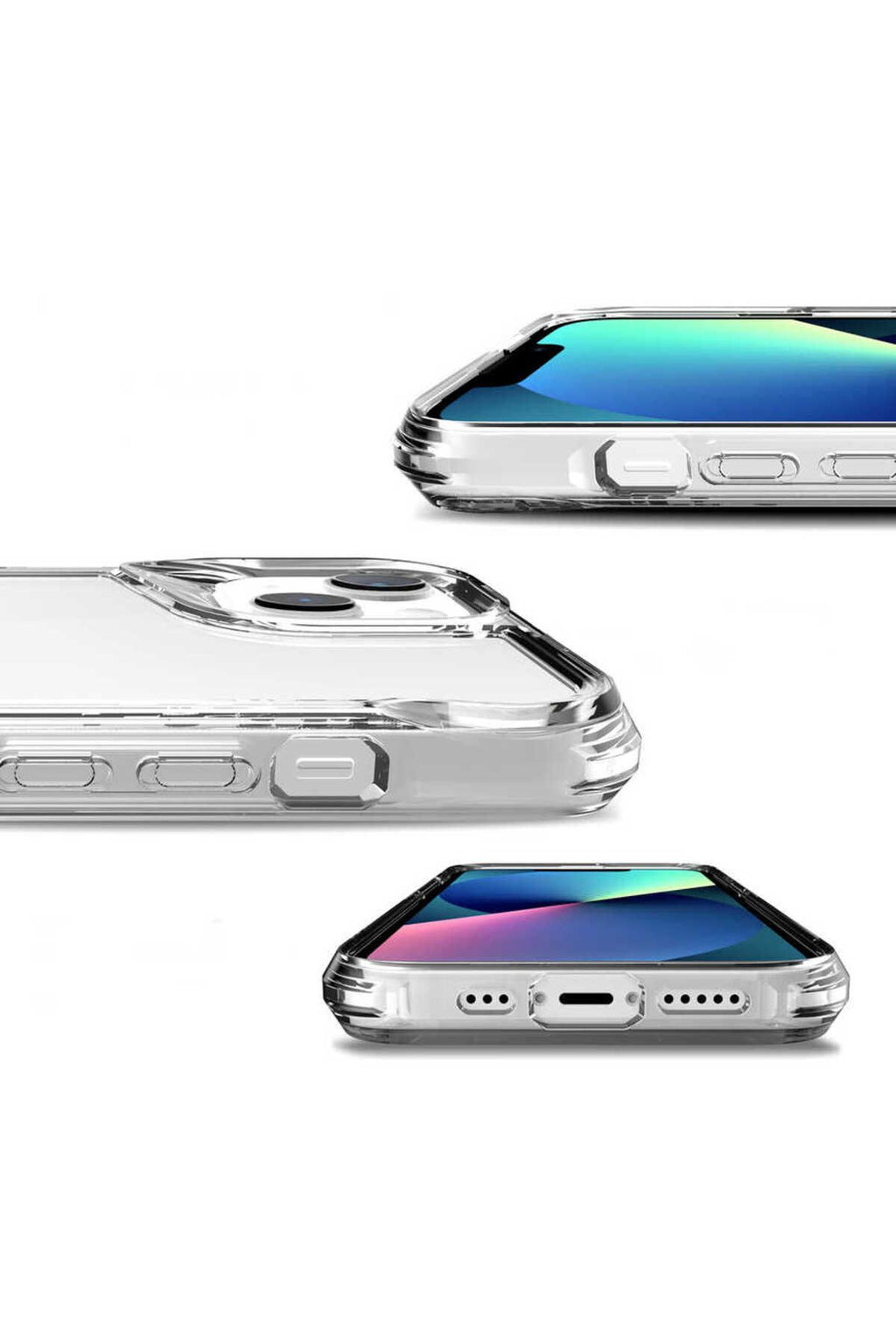 iPhone 14 Uyumlu Zore T-Max Kılıf-Renksiz