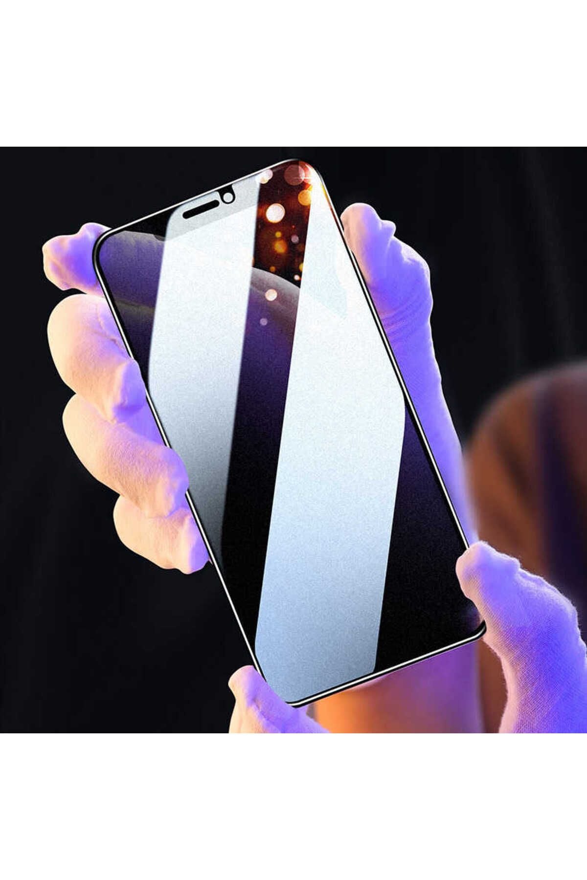 iPhone XR 6.1 Uyumlu  Fit Hard Mat Privacy Cam Ekran Koruyucu
