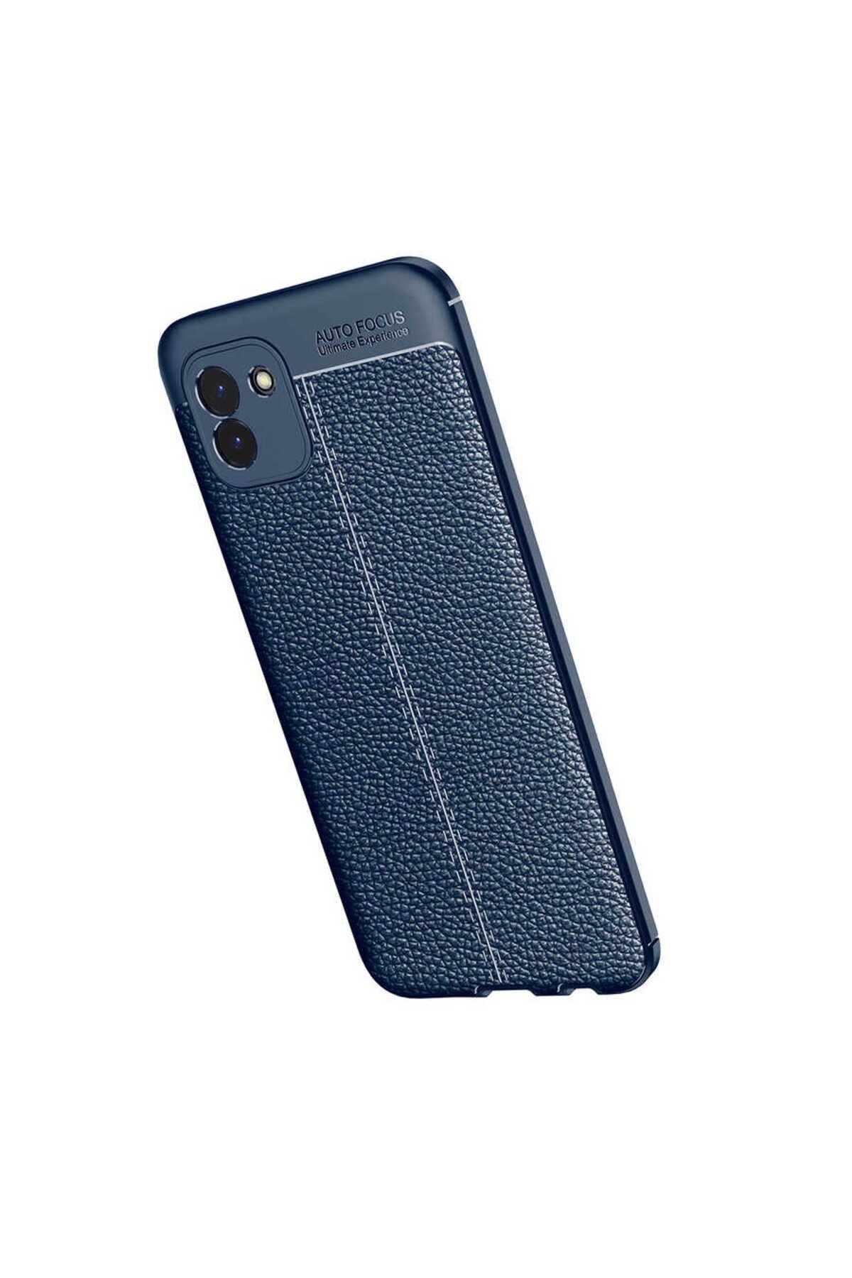 Galaxy A03 Kılıf Zore Niss Silikon Kapak - Siyah