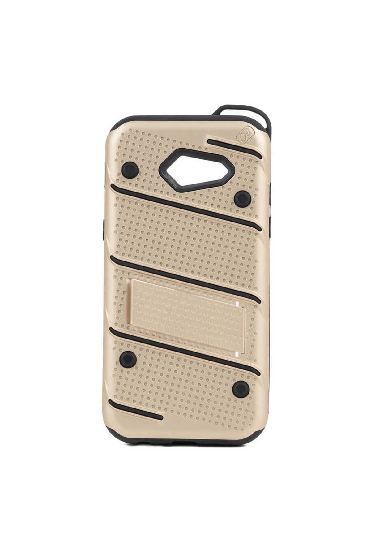 Galaxy A5 2017 Kılıf Zore İron Kapak - Gold