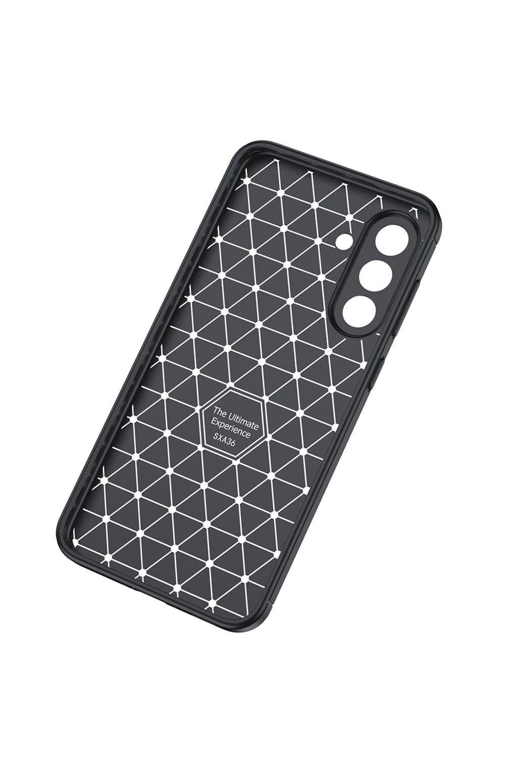 Galaxy A36 Kılıf Zore Negro Silikon Kapak - Siyah