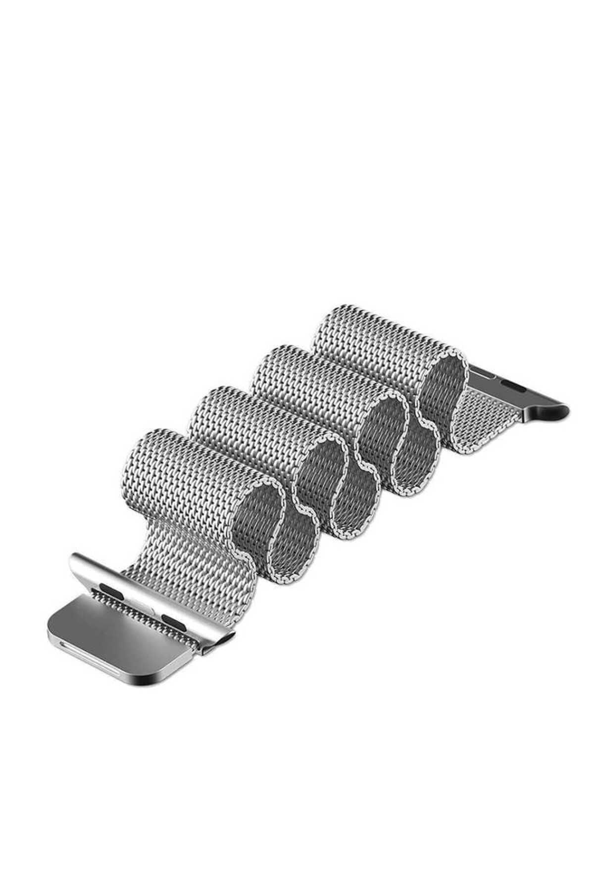 Watch Ultra 49mm Kordon Uyumlu KRD-01 Metal Strap Kayış CLO- NO30