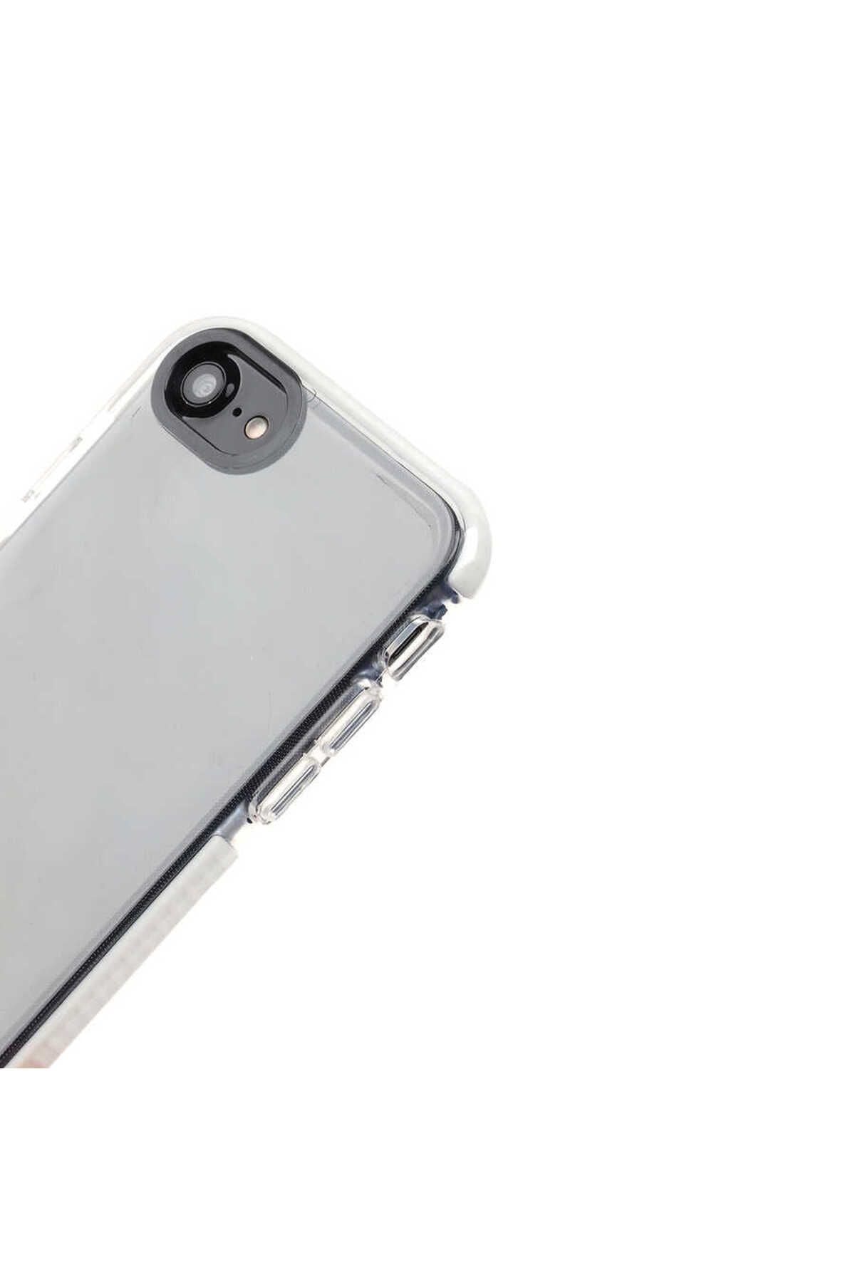 iPhone SE 2020 Kılıf Zore Punto Kapak - Beyaz