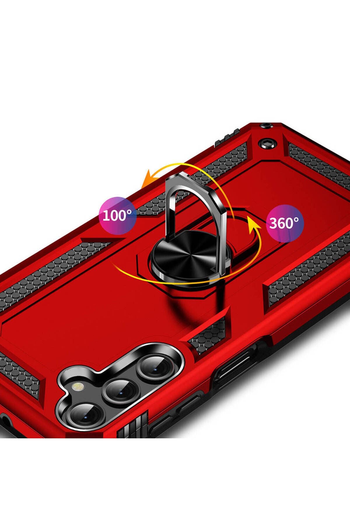 Galaxy A24 Kılıf Zore Vega Kapak - Siyah