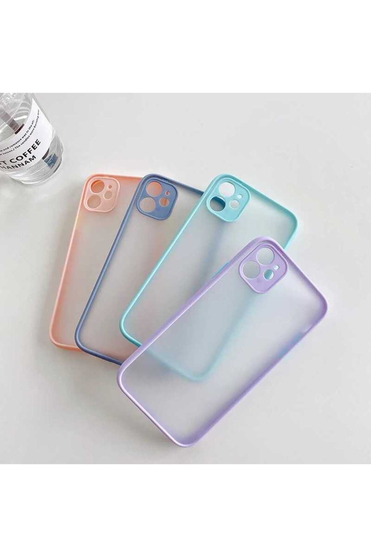 iPhone SE 2022 Uyumlu CSM Zore Hux Kılıf-Lacivert