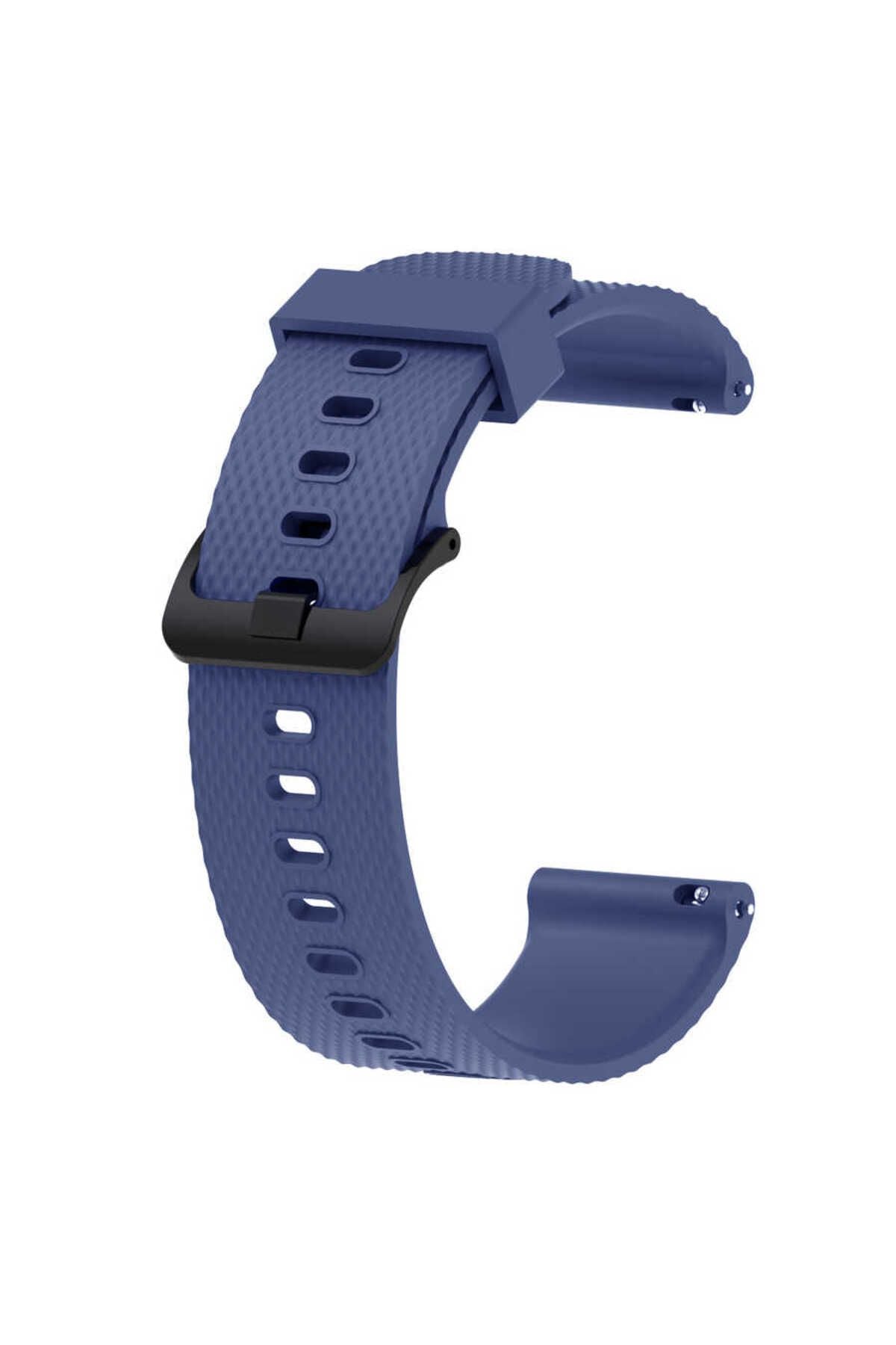 Galaxy Watch Active 2 44mm KRD-46 20mm Uyumlu Zore Kordon-Lacivert