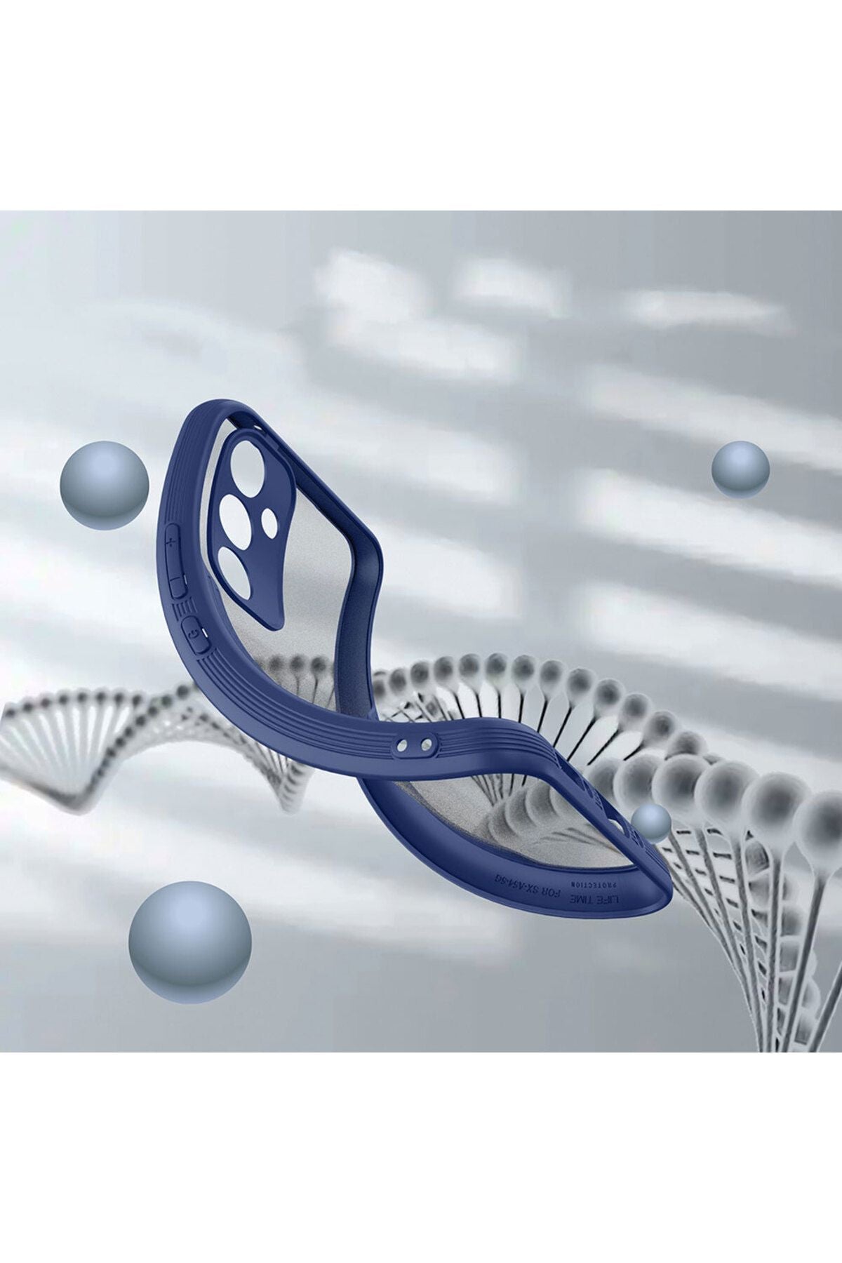 Galaxy A14 Kılıf Zore Parfe Kapak - Lacivert