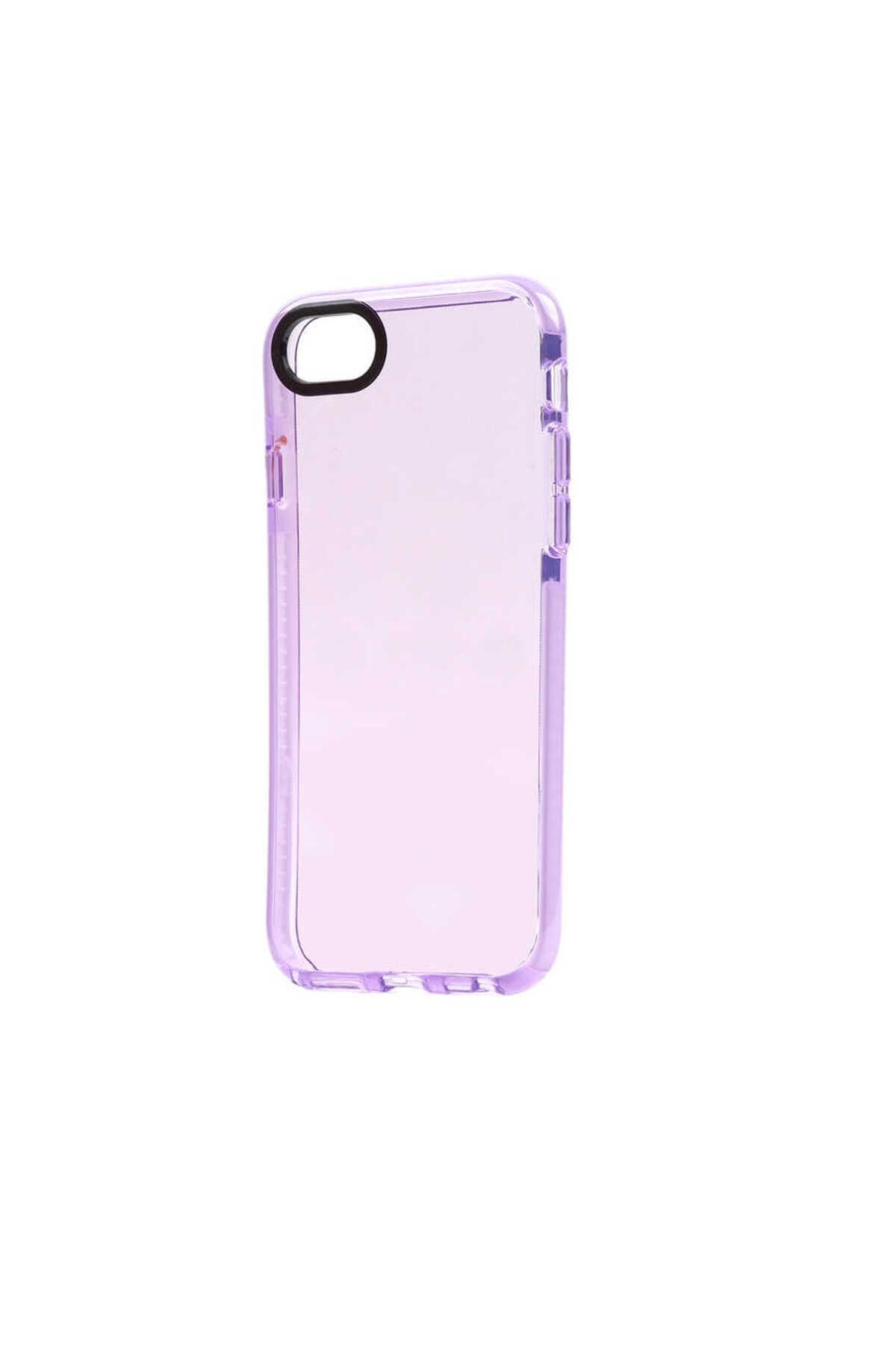 iPhone SE 2022 Uyumlu Zore Punto Kılıf-Mor