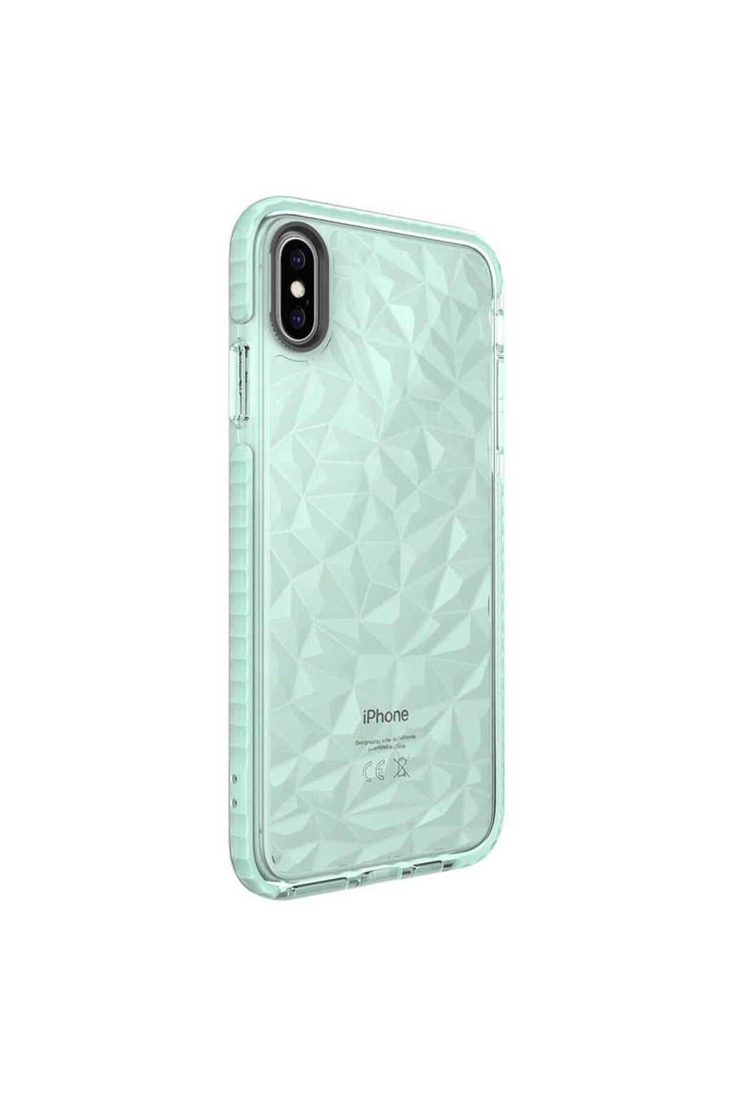 iPhone XS 5.8 Kılıf Zore Buzz Kapak - Yeşil