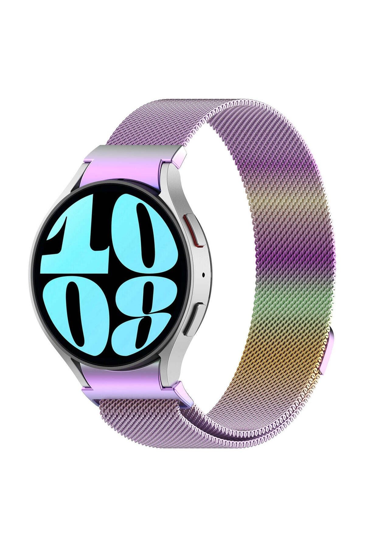 Galaxy Watch 6 44mm Uyumlu KRD-01 Metal Zore Kordon Rose Gold