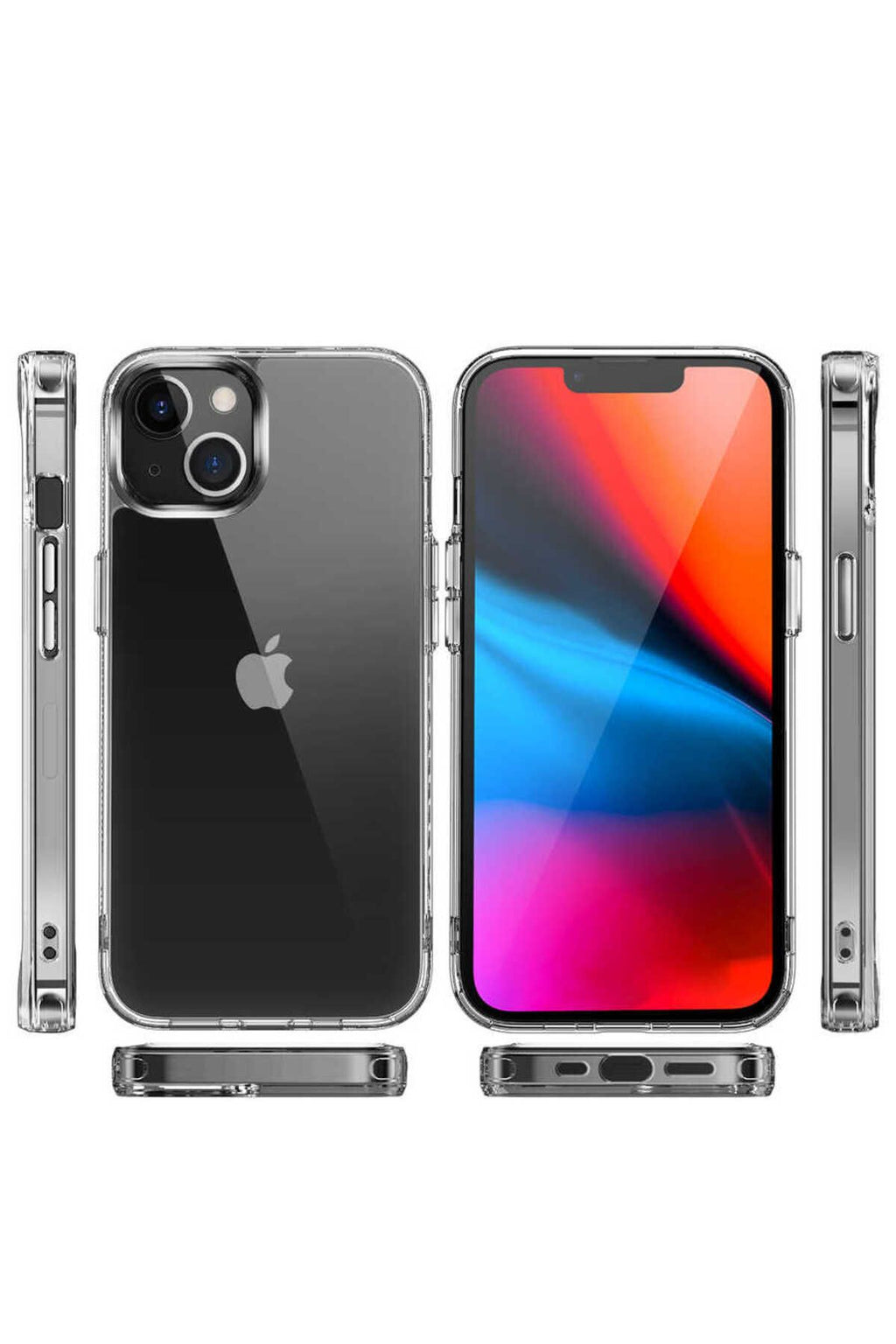 iPhone 14 Uyumlu Zore Forst Kılıf-Renksiz