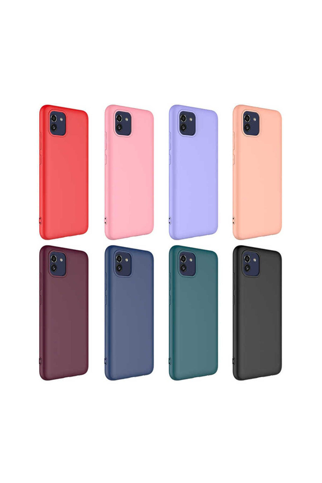 Galaxy A03 Kılıf Zore Mara Lansman Kapak - Turuncu