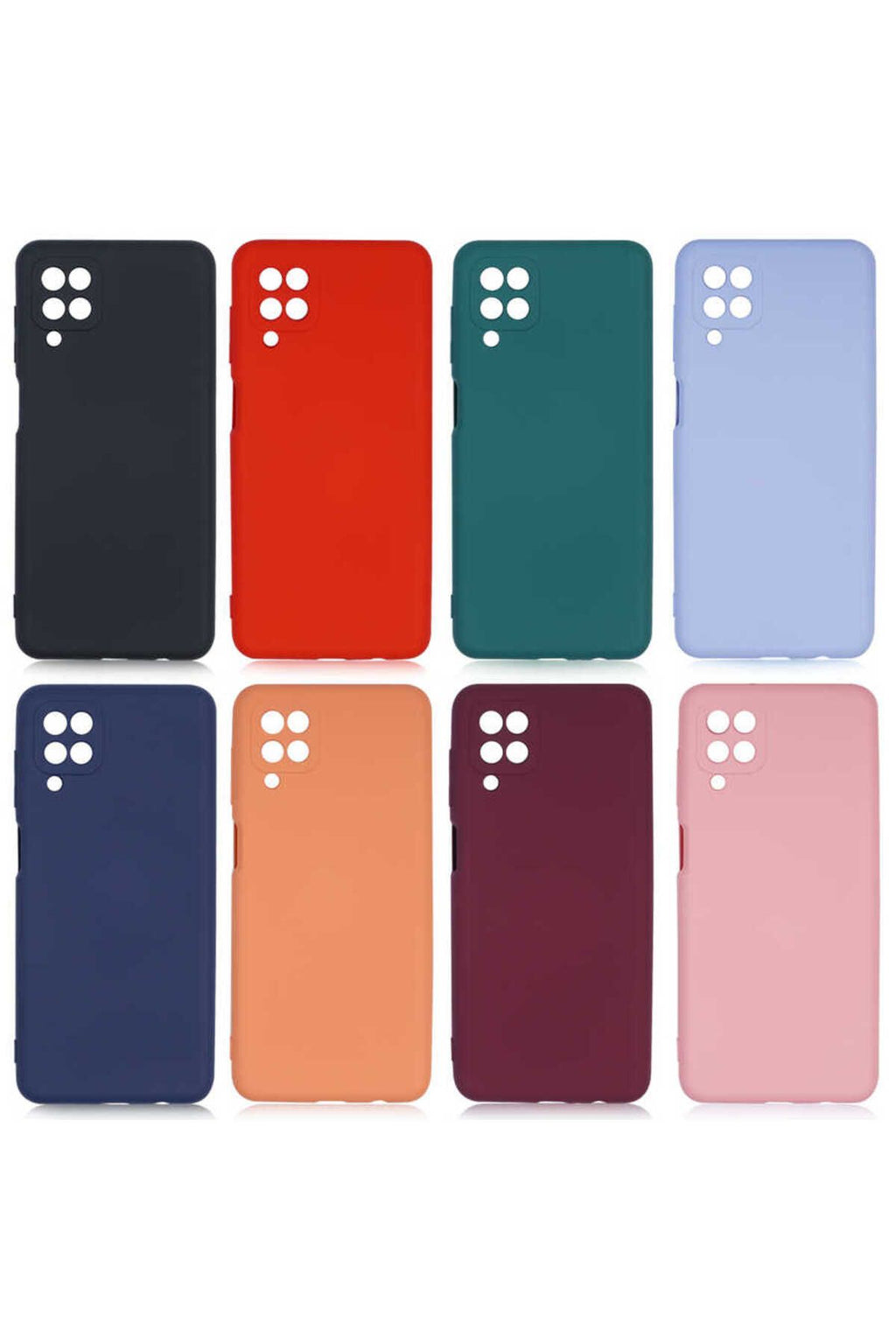 Galaxy A12 Uyumlu Adamax Mara Lansman Kapak - Lila Adamax