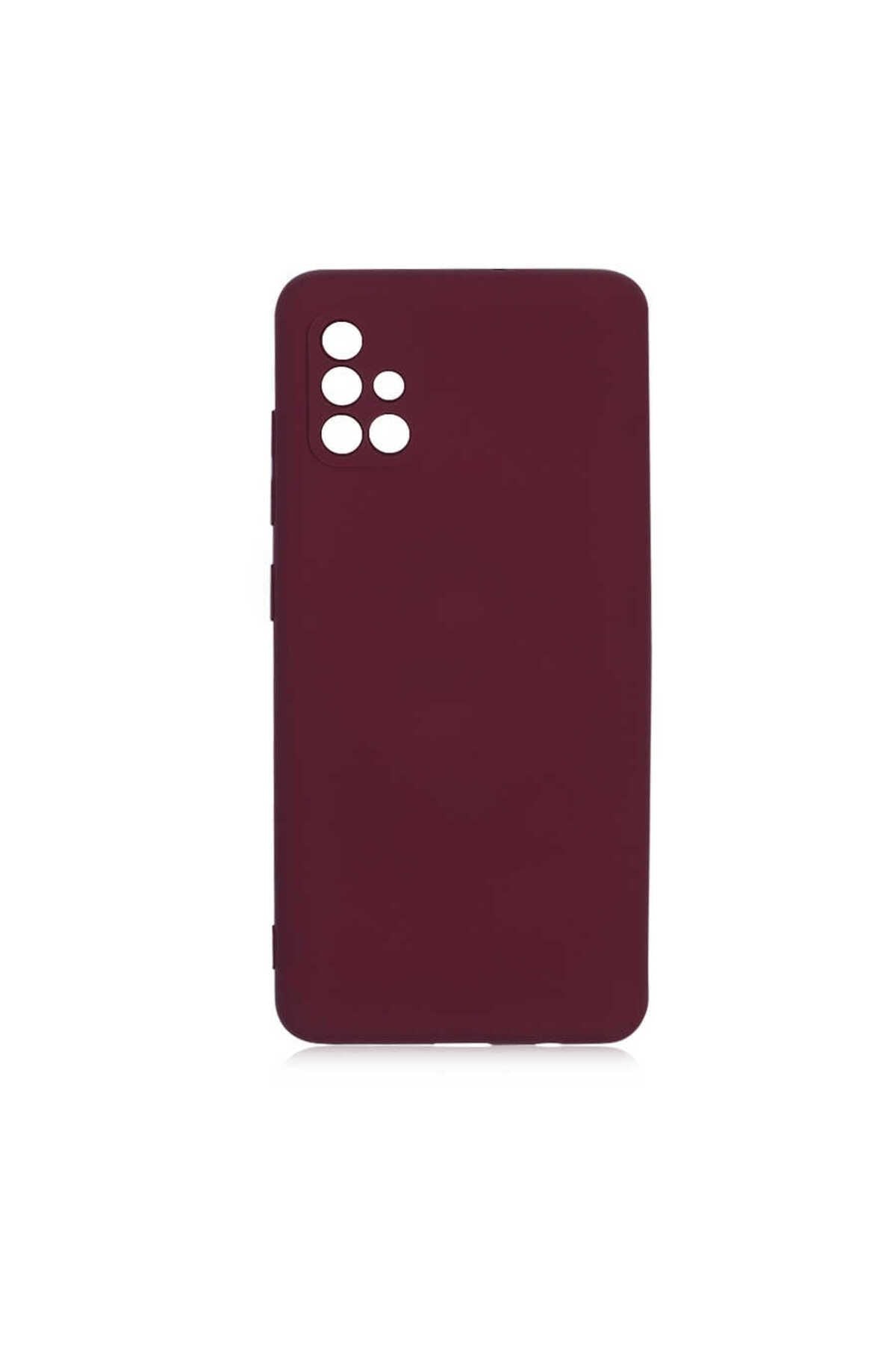 Galaxy A51 Kılıf Zore Mara Lansman Kapak - Koyu Mor