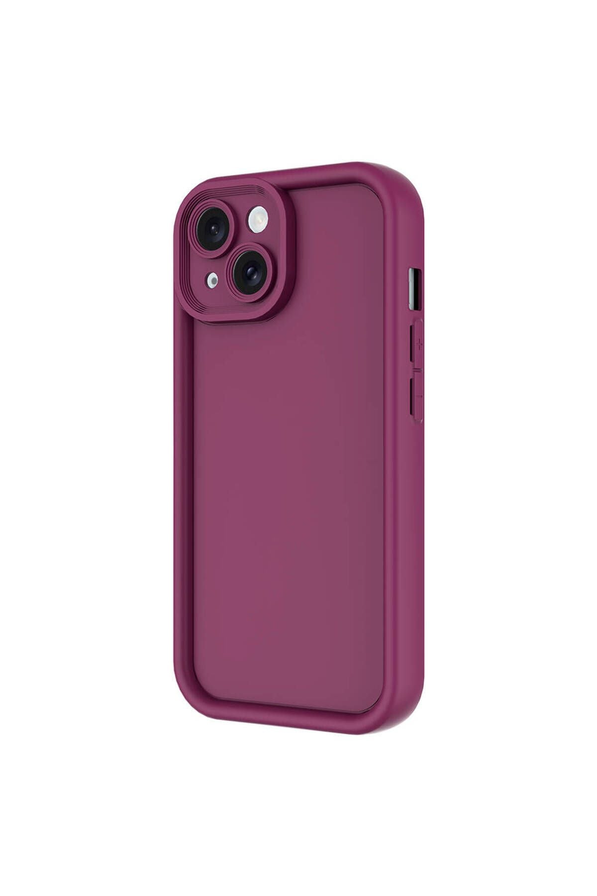 iPhone 15 Uyumlu NTW Kılıf Kamera Korumalı Zore Ananas Kapak-Kahverengi