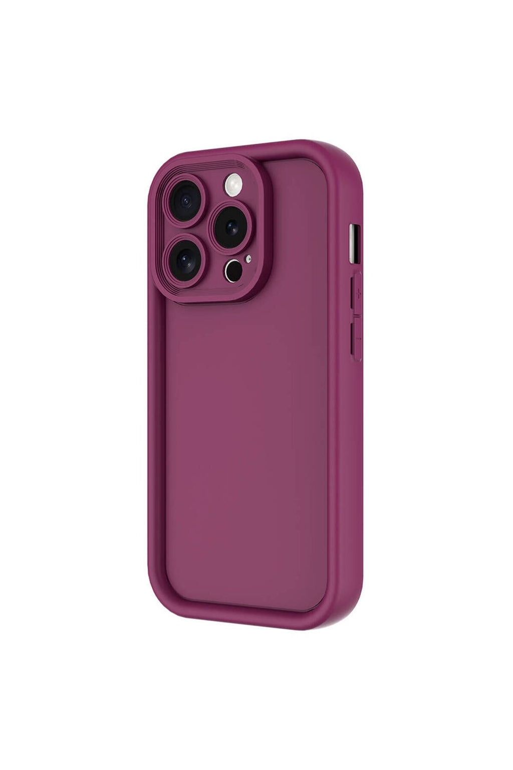 iPhone 15 Pro Max Uyumlu TCG Kılıf Kamera Korumalı Zore Ananas Kapak-Siyah