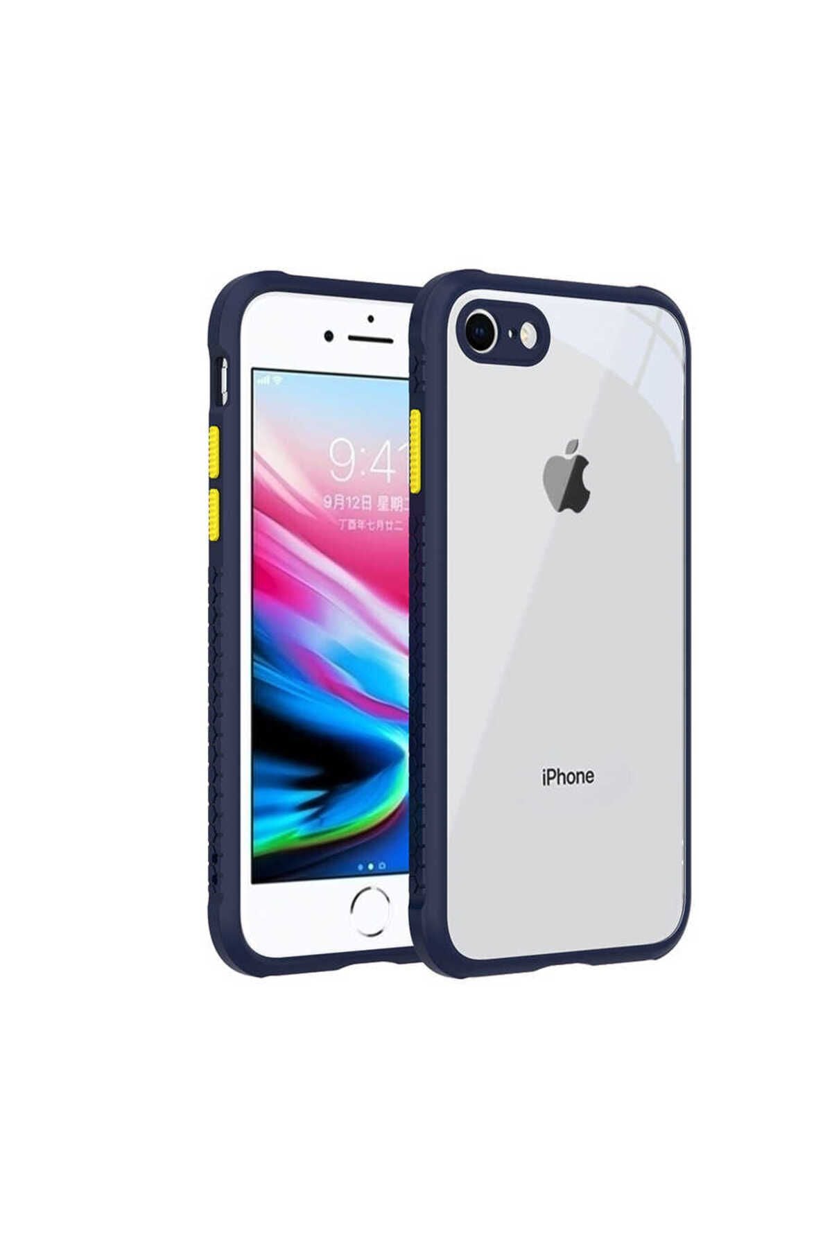 iPhone SE 2022 Uyumlu  Kaff Kılıf-Lacivert