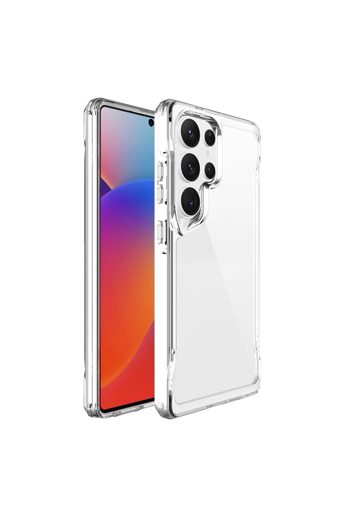 Galaxy S25 Ultra Kılıf WNX T-Max Kapak - Şeffaf