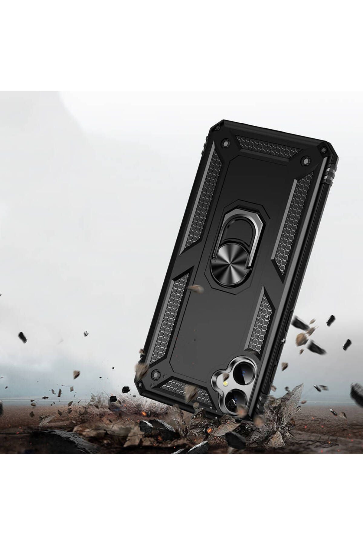 Galaxy A05 Kılıf Zore Vega Kapak-Kırmızı